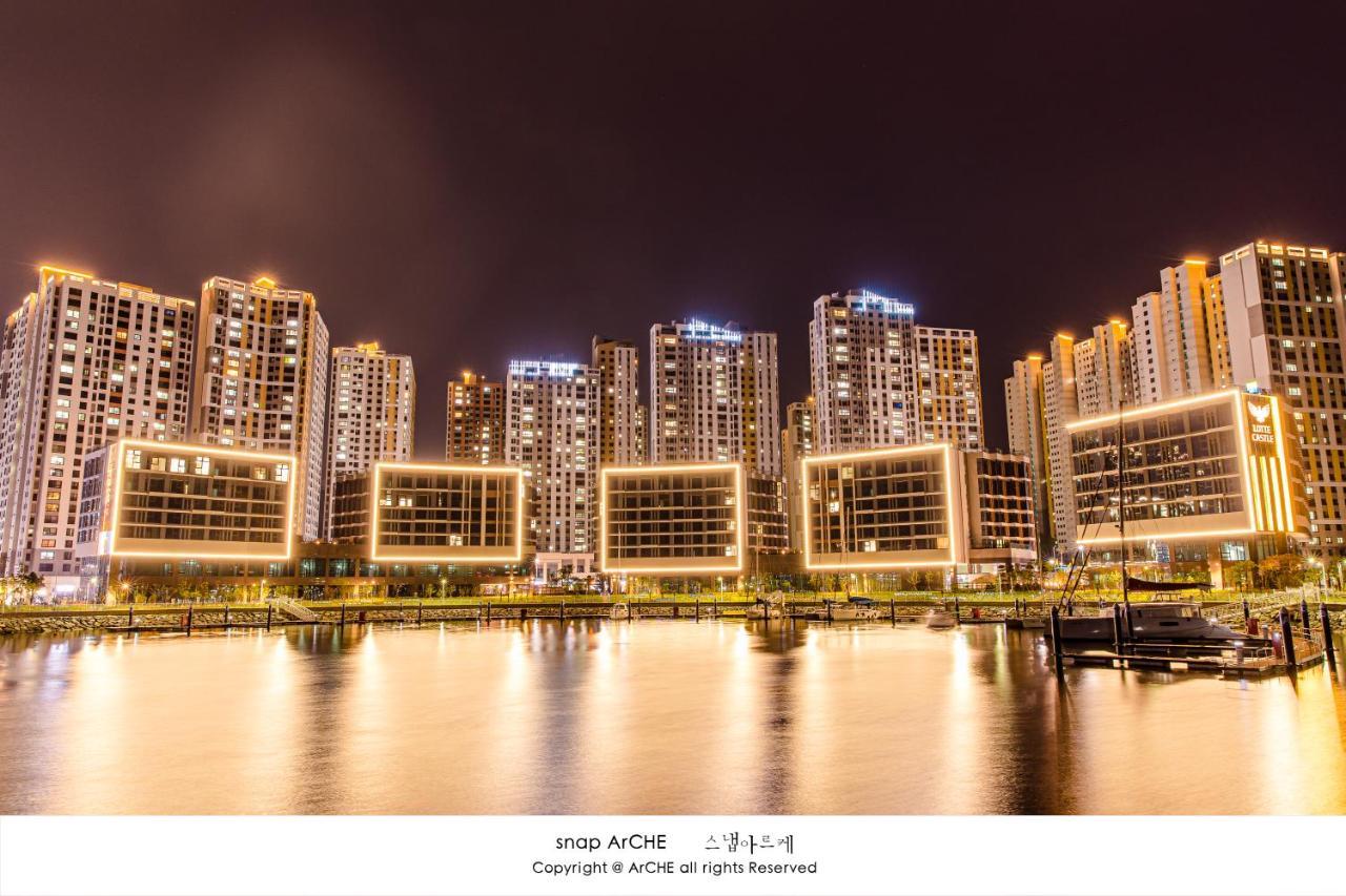 Lotte Castle Marina Aparthotel Yeosu Εξωτερικό φωτογραφία